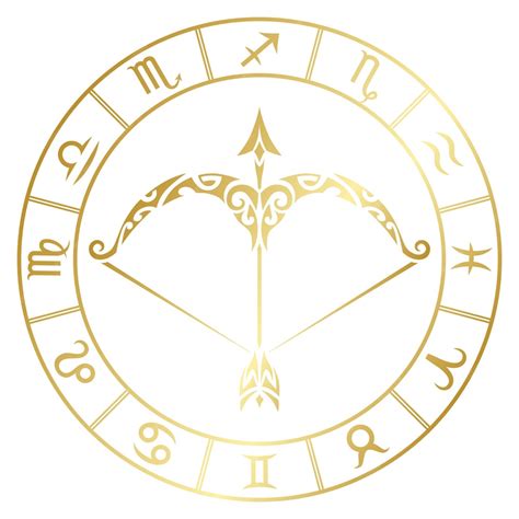 Premium Vector Sagittarius Tattoo Maori Tribal Style Horoscope