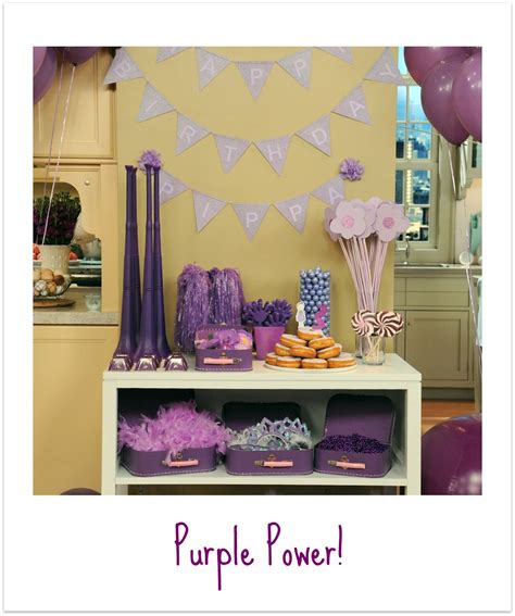 Cinderella Patch A Purple Party At Martha Stewart