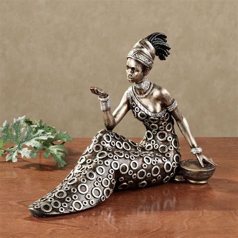 Beckon Masai African Woman Figurine Africa Art African Sculptures