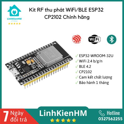 Kit Thu Phát Wifi Ble Esp32 Esp Wroom 32d Esp Wroom 32u Shopee Việt Nam