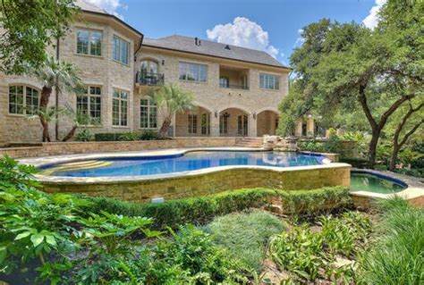12000 Square Foot Stone Mansion In Austin Tx Homes Of The Rich