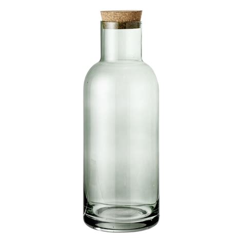 Put A Cork In It The Case For Cork Home Decor Nonagon Style Glass Bottles With Corks