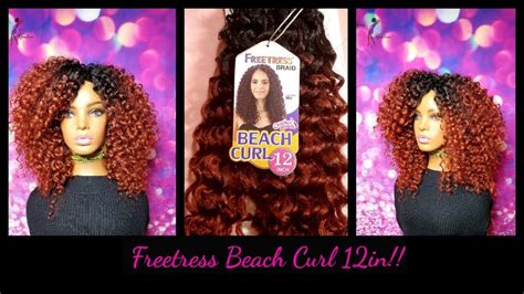 Protective styles for natural hair | freetress beach curl crochet braid maintenance (2019). 🔥🔥 Freetress Beach Curl New Colors | Crochet braids ...