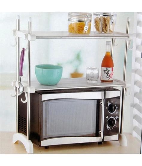 The best thing from that is that this type of kitchen shelves has a good durability. Kawachi Kitchen Microwave Oven Double Bowl Stainless Steel ...