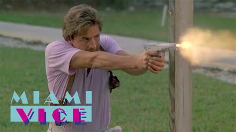 Miami Vice Sonny Crockett Shooting Compilation All Seasons Youtube