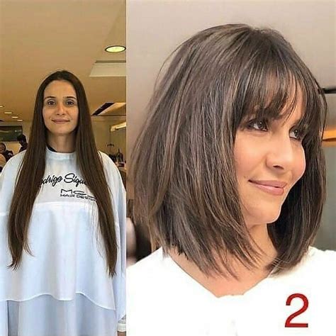 Before And After Haircut Styles For 2020 In 2020 Medium Layered