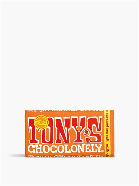 Tony S Chocolonely Tony S Milk Caramel And Sea Salt Bar Fenwick