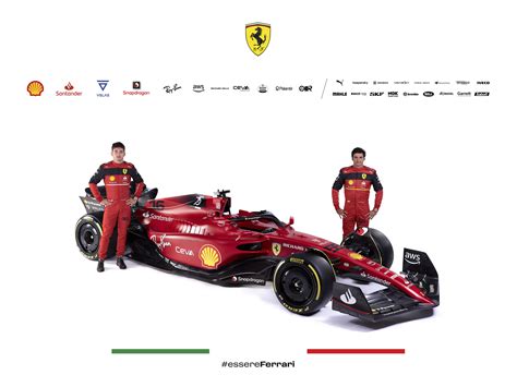 2022 Ferrari F1 75 Car Launch Photos