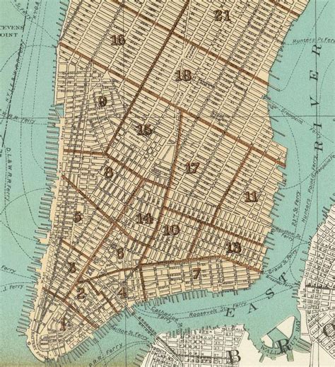 Map Of Lower East Side Nyc High Castle Map