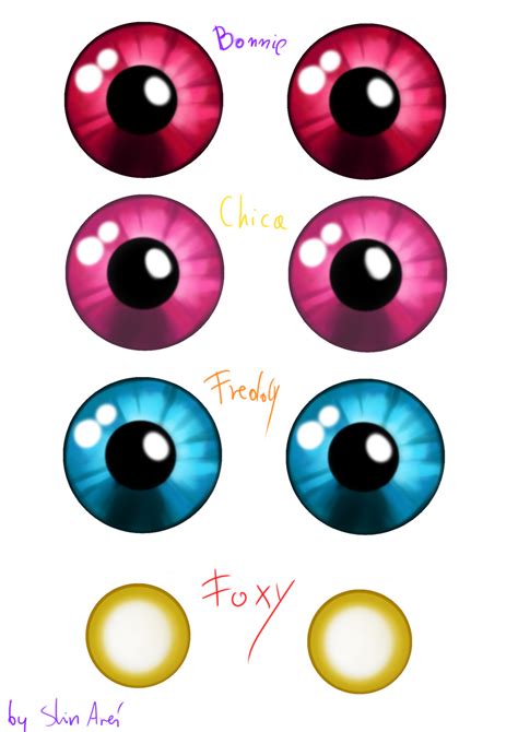 Old Animatronics Eyes Pattern For Cosplay By Shinarei On Deviantart