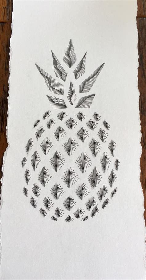 Zentangle Pineapple Pineapple Drawing Zentangle Art Art Inspiration