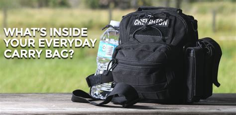 What's Inside Your Everyday Carry Bag? - What Should Be?