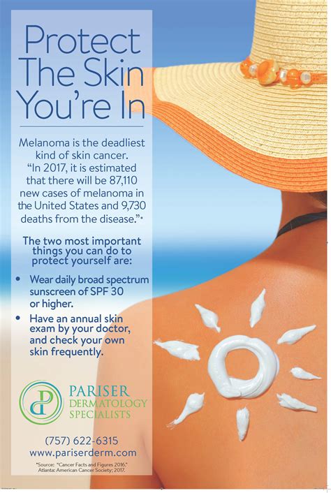 Melanoma Poster 517pds 163poster42417edited Pariser Dermatology