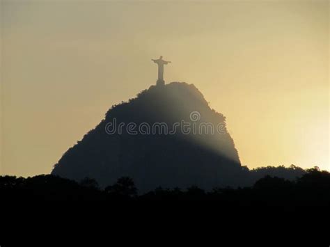 Christ Redeemer Rio De Janeiro Brazil Editorial Stock Image Image