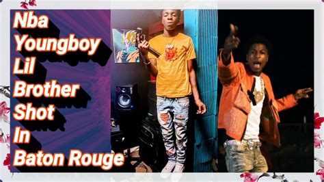 Nba Youngboy Brother Sh0t In Baton Rouge💦🔫 Youtube
