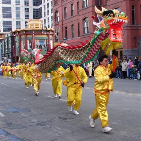 Washington Dc Chinese New Year Parade 2016 Chinese Dragon Dance