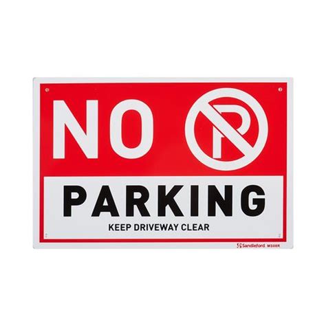 Möbel And Wohnen 24 Hour Access No Parking Sign Very Large 600mm X 400mm