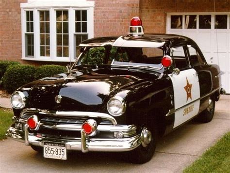 Antique Police Car