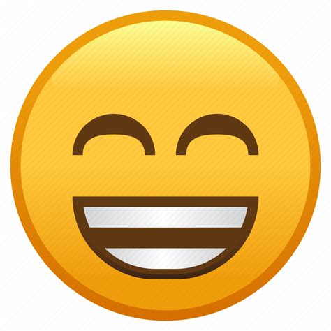 Beaming Emoji Eyes Face Smiley Smiling With Icon Download On