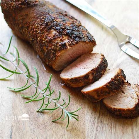 Preheat oven to 420 degrees and cover a large baking pan with foil. How to Cook Pork Tenderloin | Healthy Recipes | Roasted ...