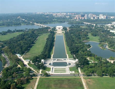 Filereflecting Pool From Washington Monument Wikipedia