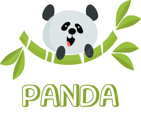 Bambou Panda Logo Icône Animal Zoo Png Panda En Bambou Icône Logo