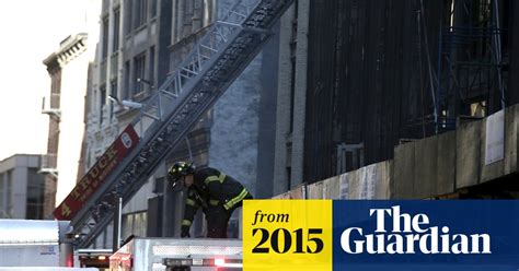 Construction Worker Killed After Nyc Building Collapses During Demolition New York The Guardian