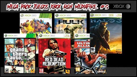 Juegos Xbox 360 Rgh Español Mediafire Pack 5 Youtube