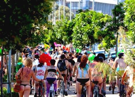 World Naked Bike Ride Cape Town