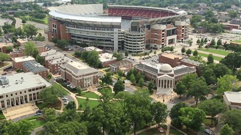 The Capstone Of Higher Education Bama By Drone 2 University Of
