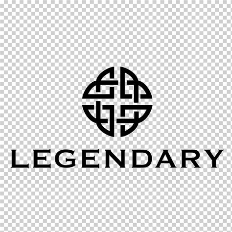 Logo Legendario Símbolo De Marca De Entretenimiento Hollywood S Home