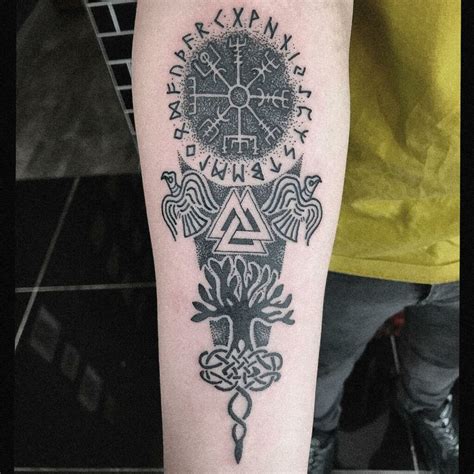 Amazing Valknut Tattoos And Their Meanings In 2023 Alexie