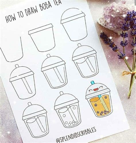 Handmade by me from polymer clay. How to draw bubble Tea in 2020 | Doodle art journals, Cool doodles, Easy doodle art