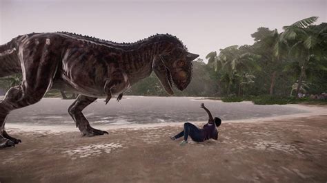 Giganotosaurus Vs Carnotaurus Fighting Over Territory Jurassic World My Xxx Hot Girl