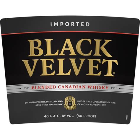 Black Velvet Canadian Whisky 175 L From Safeway Instacart