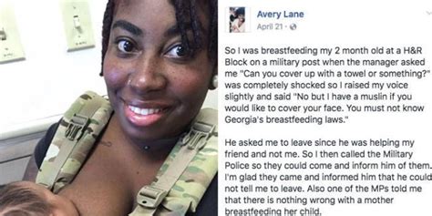 this woman had the best response to a man who told her to cover up while breastfeeding