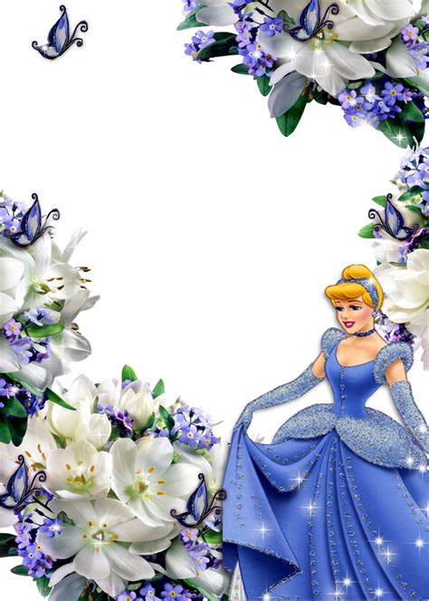Frames Png Fotos Princesas Disney 3 Imagens Para Photoshop
