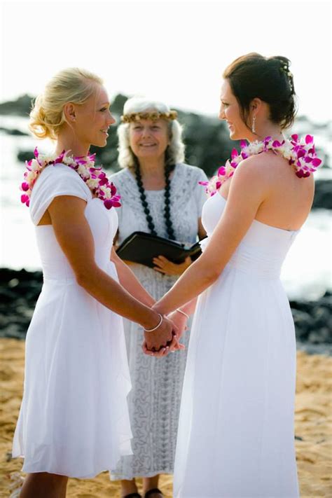Lesbian Wedding Ceremony Marry Me Maui Wedding Planners Lesbian
