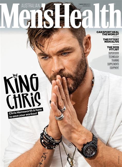Chris Hemsworth Mens Health Cover 2019png Chris Hemsworth Hemsworth