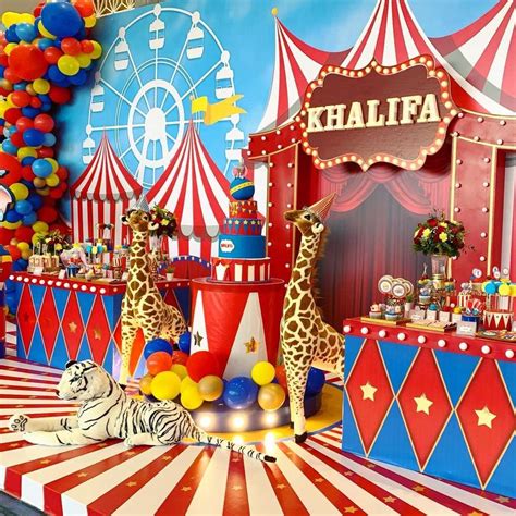 Khalifa’s Dumbo Carnival Carnival Party Decorations Circus Carnival Party