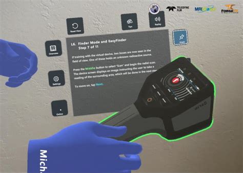 Forgefx Simulations And Mriglobal Develop An Augmented Reality Cbrn Detection Device Training