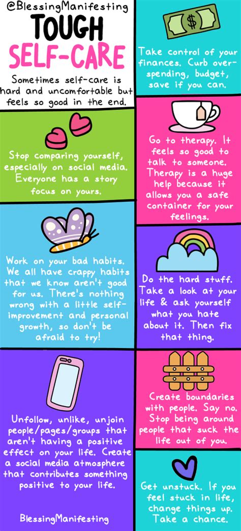 Tough Self Love And Practicing Difficult Self Care Self Love Rainbow