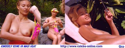 Naked Kimberly Rowe In Maui Heat Swimsuit Edition