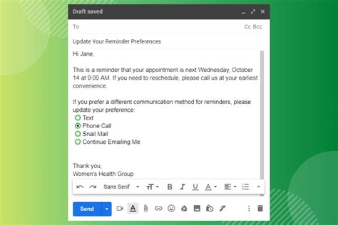 Appointment Reminder Templates That Actually Work — Etactics