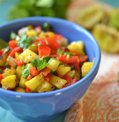 Maybe you would like to learn more about one of these? Grilled Pineapple Salsa | Recipe | Pineapple salsa, Salsa, Mexican food recipes