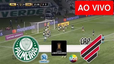 Palmeiras X Atletico Pr Ao Vivo Com Imagens Libertadores Jogo