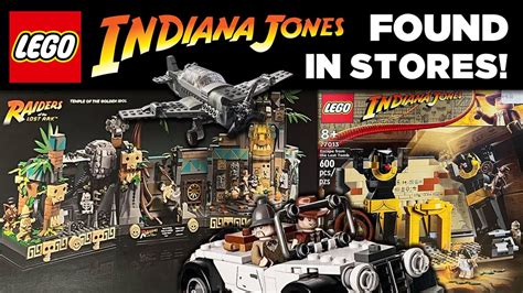 Lego Indiana Jones Sets Found In Stores Youtube