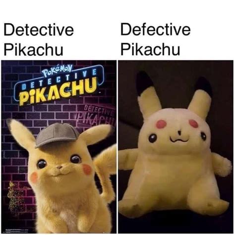The Best Detective Pikachu Memes