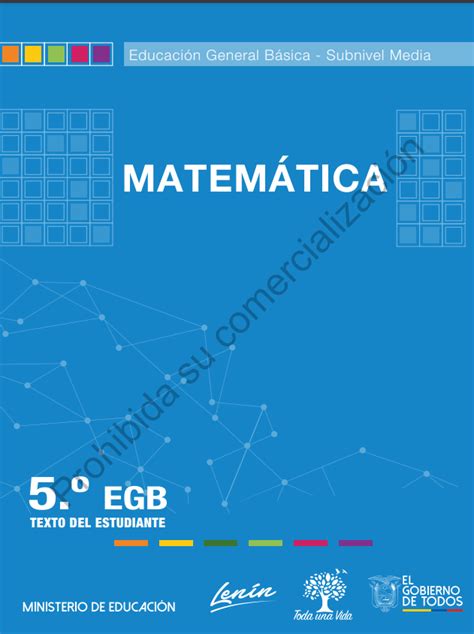 🥇【 Libro De Texto Matematicas 5 Quinto Grado Pdf 2022 2021