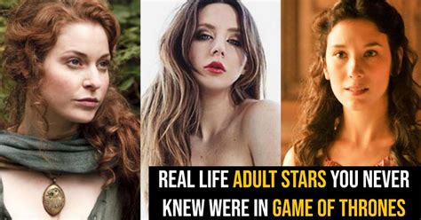 6 Real Life Adult Stars You Never Knew Were In Game Of Thrones Page 2
